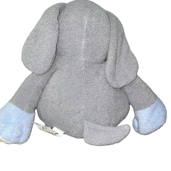 Toys R Us Elephant Plush Geoffrey Stuffed Animal Safari Nursery Shower Blue 15" - Picture 6 of 11